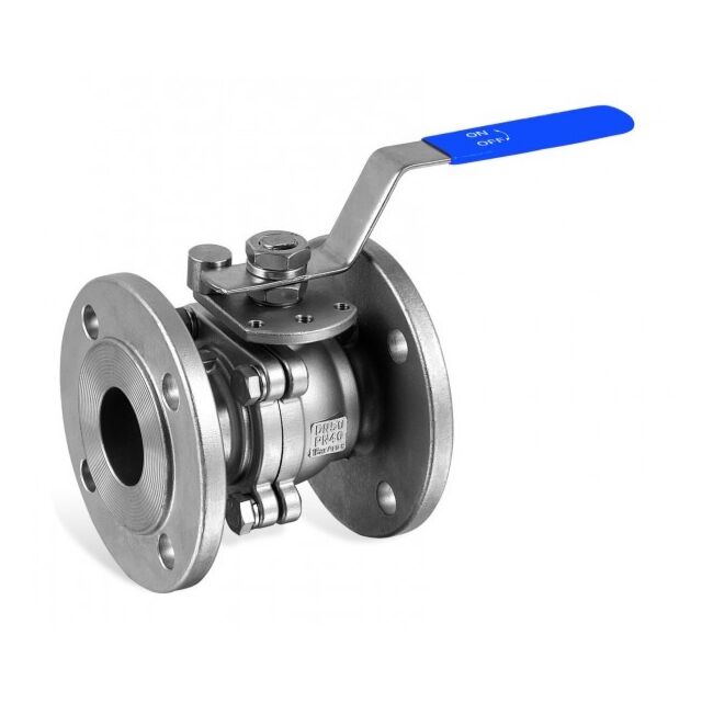 2-teiliger Flanschenkugelhahn